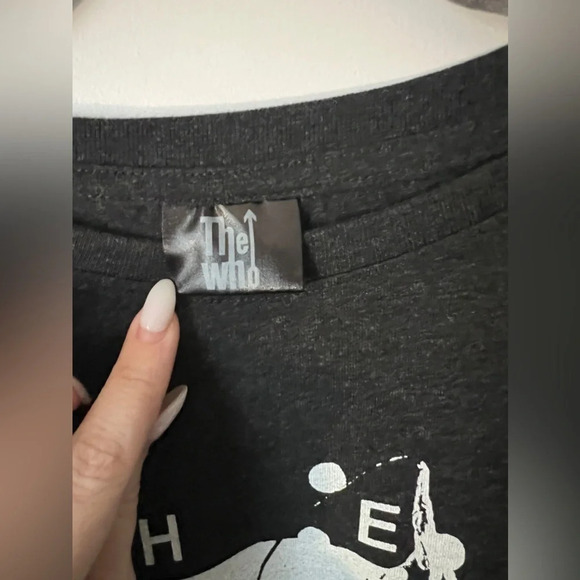 Official Merch | The Who | Black & White Graphic Band T-Shirt  | Size M - Picture 4 of 7